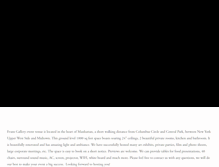 Tablet Screenshot of evansgallery.com